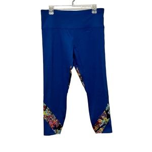 Soulgani Active Heart It All Ohio Twin Soul Leggings Classic Blue Size PL